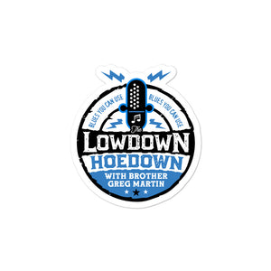 Lowdown Hoedown Bubble-free stickers