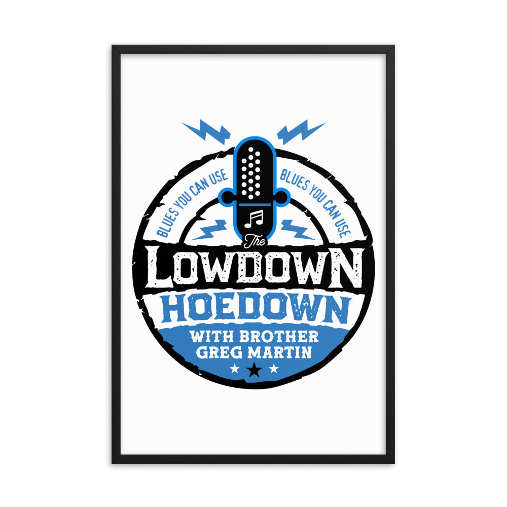 Framed Lowdown Hoedown poster