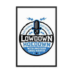 Framed Lowdown Hoedown poster