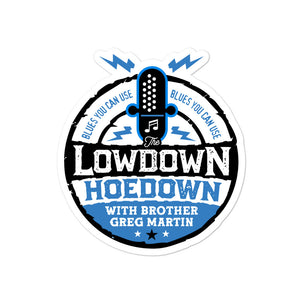 Lowdown Hoedown Bubble-free stickers