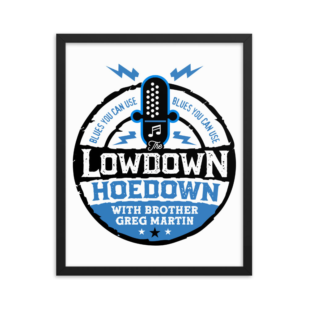 Framed Lowdown Hoedown poster